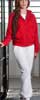 immagine aggiuntiva 2- Pantaloni felpa Donna Vesti non felpato, fondo con polsino 630VS1D E3Ssport.it Stampa RicamoE3Ssport  E3S