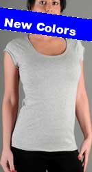  Maglietta T-Shirt maniche corte Donna Vesti collo ampio, aderente, taglio vivo Made in Italy Made in Italy 600VS1D E3Ssport.it Stampa RicamoE3Ssport  E3S