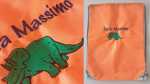 sacca sportiva portatutto personalizzata nome asilo ricamo bambino borsa sportiva palestra