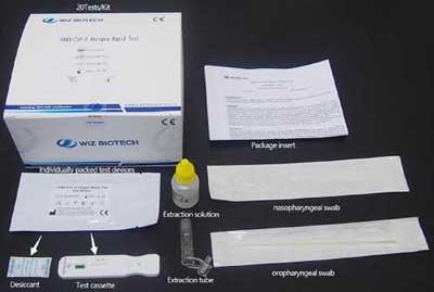 Kit rapido antigenico Covid