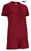  Completo tecnico maglia e pantaloncino Donna Valento manica corta girocollo tinta unita Lagos CDVALAG 108VA4D E3Ssport.it Stampa RicamoE3Ssport  E3S