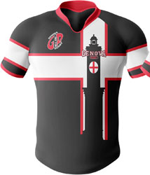 Maglietta Tecnica rugby stampata manica corta uomo bambino SE 110SE5T