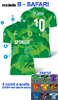 immagine aggiuntiva 3- Crea Maglia calcio calcetto volley pallavolo tecnica, maniche corte Adulto e Bambino Sportika girocollo, cuciture laterali stampa sublimazione totale con logo sponsor e numero nome giocatore Sportika FULL PRINT 110SK1G E3Ssport.it Stampa RicamoE3Ssport  E3S
