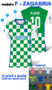 immagine aggiuntiva 7- Crea Maglia calcio calcetto volley pallavolo tecnica, maniche corte Adulto e Bambino Sportika girocollo, cuciture laterali stampa sublimazione totale con logo sponsor e numero nome giocatore dietro Sportika FULL PRINT 110SK1G E3Ssport.it Stampa RicamoE3Ssport  E3S