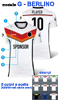 immagine aggiuntiva 8- Crea Maglia calcio calcetto volley pallavolo tecnica, maniche corte Adulto e Bambino Sportika girocollo, cuciture laterali stampa sublimazione totale con logo sponsor e numero nome giocatore Sportika FULL PRINT 110SK1G E3Ssport.it Stampa RicamoE3Ssport  E3S