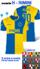 immagine aggiuntiva 9- Crea Maglia calcio calcetto volley pallavolo tecnica, maniche corte Adulto e Bambino Sportika girocollo, cuciture laterali stampa sublimazione totale con logo sponsor e numero nome giocatore Sportika FULL PRINT 110SK1G E3Ssport.it Stampa RicamoE3Ssport  E3S