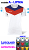 immagine aggiuntiva 2- Crea Maglia calcio calcetto volley pallavolo tecnica, maniche corte Adulto e Bambino Sportika girocollo, cuciture laterali stampa sublimazione totale fronte davanti con logo o scudetto e sponsor Sportika LIGHT PRINT 110SK2G E3Ssport.it Stampa RicamoE3Ssport  E3S