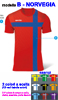 immagine aggiuntiva 3- Crea Maglia calcio calcetto volley pallavolo tecnica, maniche corte Adulto e Bambino Sportika girocollo, cuciture laterali stampa sublimazione totale fronte davanti con logo o scudetto e sponsor Sportika LIGHT PRINT 110SK2G E3Ssport.it Stampa RicamoE3Ssport  E3S