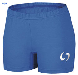  Pantaloncino volley pallavolo Donna e Bambina Sportika elasticizzato con elastico in vita con logo Ergo 5049 201SK2W E3Ssport.it Stampa RicamoE3Ssport  E3S