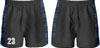 immagine aggiuntiva 2- Pantaloncino SE elastico in vita con cordoncino coulisse regolabile stampato in sublimazione, Made in Italy 210SE1T E3Ssport.it Stampa RicamoE3Ssport  E3S