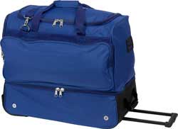  Borsone con trolley CM con tasche e  portascarpe tinta unita 309CM3R E3Ssport.it Stampa RicamoE3Ssport  E3S