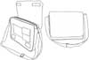  Borsa ufficio cartella congresso Adulto Unisex Valento con tracolla, tasche e chiusura con zip e patta tinta unita Clifford BSVACLI 40x27.5x8 313VA3U E3Ssport.it Stampa RicamoE3Ssport  E3S