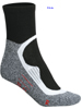 immagine aggiuntiva 1- Calza corta tecnica sport elasticizzata Adulto Unisex James & Nicholson con taglio destro/sinistro ergonomico tinta unita con inserti Sport Socks Short JN210 333JN2A E3Ssport.it Stampa RicamoE3Ssport  E3S