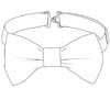 Papillon elegante Adulto Unisex Valento con regolazione per collo, gancio tinta unita Capri PJVACAP 369VA2A E3Ssport.it Stampa RicamoE3Ssport  E3S