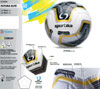 immagine aggiuntiva 1- Pallone calcio Sportika da gara o allenamento con logo Futura Elite 7642 5 420 gr. 7643 4 360gr. 380SK1T E3Ssport.it Stampa RicamoE3Ssport  E3S