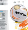 immagine aggiuntiva 1- Pallone calcio Sportika da gara o allenamento con logo Attack 7429 5 420 gr. 7430 4 360 gr. 7431 3 290 gr. 380SK2T E3Ssport.it Stampa RicamoE3Ssport  E3S