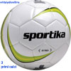 immagine aggiuntiva 3- Pallone calcio Sportika da gara o allenamento con logo Attack 7429 5 420 gr. 7430 4 360 gr. 7431 3 290 gr. 380SK2T E3Ssport.it Stampa RicamoE3Ssport  E3S