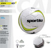 immagine aggiuntiva 4- Pallone calcio Sportika da gara o allenamento con logo Attack 7429 5 420 gr. 7430 4 360 gr. 7431 3 290 gr. 380SK2T E3Ssport.it Stampa RicamoE3Ssport  E3S