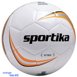 Pallone calcio Sportika da gara o allenamento con logo Attack 7429 5 420 gr. 7430 4 360 gr. 7431 3 290 gr. 380SK2T E3Ssport.it Stampa RicamoE3Ssport  E3S
