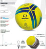 immagine aggiuntiva 1- Pallone calcetto rimbalzo ridotto Sportika da gara o allenamento con logo Diamond 7619 4 360 gr. 380SK5T E3Ssport.it Stampa RicamoE3Ssport  E3S