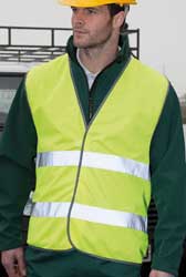 giubbino gilet alta visibiltà Result uomo unisex 392RT1A