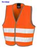  Giacca gilet smanicato, Alta visibilità Bambino Result chiusura con velcro bande catarinfrangenti riflettenti alta visibità R200J Safety R200JEV Junior Enhanced Visibility Vest 392RT1B E3Ssport.it Stampa RicamoE3Ssport  E3S