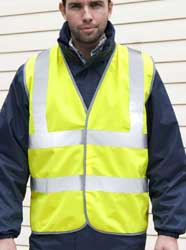 giubbino gilet alta visibiltà Result uomo unisex 392RT2A