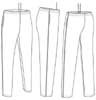  Pantalone sportivo Adulto e Bambino Valento con tasche laterali, elastico vita, cordoncino regolabile, fondo diritto con inserti Game PAVAGAM 508VA9T E3Ssport.it Stampa RicamoE3Ssport  E3S