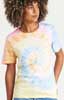 immagine aggiuntiva 1- Maglietta T-Shirt maniche corte Adulto Unisex AWDis girocollo con cuciture laterali tintura effetto Tie Dye, etichetta strappabile Tie-Dye T JT022 600AW2A E3Ssport.it Stampa RicamoE3Ssport  E3S