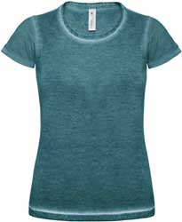 T-Shirt maglietta effetto moda B&C donna 600BC6D