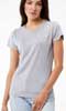  Maglietta T-Shirt Organica Ecosostenibile maniche corte Donna Black Spider girocollo con cuciture laterali senza etichetta, tinta unita BSW050 Moon Women 600BS4D E3Ssport.it Stampa RicamoE3Ssport  E3S