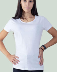 T-Shirt Maglietta cotone organico Black Spider BSW050 Organic Plus Women 600BS4D