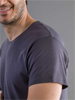 immagine aggiuntiva 1- Maglietta T-Shirt Organica Ecosostenibile maniche corte Uomo  Black Spider girocollo, busto tubolare senza etichetta, tinta unita BS051 Evolution Organic T 600BS6A E3Ssport.it Stampa RicamoE3Ssport  E3S