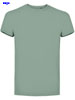 immagine aggiuntiva 19- Maglietta T-Shirt Organica Ecosostenibile maniche corte Uomo  Black Spider girocollo, busto tubolare senza etichetta, tinta unita BS051 Evolution Organic T 600BS6A E3Ssport.it Stampa RicamoE3Ssport  E3S