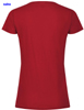 immagine aggiuntiva 1- Maglietta T-Shirt maniche corte Donna Fruit of the Loom collo ampio con cuciture laterali tinta unita Ladies Original T 614200 600FL1D E3Ssport.it Stampa RicamoE3Ssport  E3S