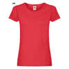 immagine aggiuntiva 8- Maglietta T-Shirt maniche corte Donna Fruit of the Loom collo ampio con cuciture laterali tinta unita Ladies Original T 614200 600FL1D E3Ssport.it Stampa RicamoE3Ssport  E3S