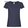 immagine aggiuntiva 16- Maglietta T-Shirt maniche corte Donna Fruit of the Loom collo ampio con cuciture laterali tinta unita Ladies Original T 614200 600FL1D E3Ssport.it Stampa RicamoE3Ssport  E3S