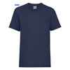  Maglietta T-Shirt maniche corte Bambino Unisex Fruit of the Loom girocollo, busto tubolare tinta unita Valueweight Kids T 610330 600FL2B E3Ssport.it Stampa RicamoE3Ssport  E3S