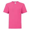 immagine aggiuntiva 9- Maglietta T-Shirt maniche corte Bambino Unisex Fruit of the Loom girocollo, busto tubolare tinta unita con etichetta strappabile Kids Iconic 150 T 610230 600FL8B E3Ssport.it Stampa RicamoE3Ssport  E3S