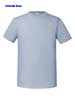 immagine aggiuntiva 13- Maglietta T-Shirt maniche corte pesante Adulto Unisex Fruit of the Loom girocollo, busto tubolare tinta unita Iconic 195 Premium T 61422 600FL9A E3Ssport.it Stampa RicamoE3Ssport  E3S