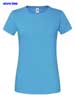 immagine aggiuntiva 13- Maglietta T-Shirt maniche corte pesante Donna Fruit of the Loom girocollo con cuciture laterali tinta unita Ladies Iconic 195 Premium T 61424 600FL9D E3Ssport.it Stampa RicamoE3Ssport  E3S