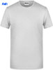immagine aggiuntiva 3- Maglietta T-Shirt Organica Ecosostenibile maniche corte Adulto Unisex James & Nicholson girocollo con cuciture laterali etichetta strappabile Men Basic-T JN8008 600JN1A E3Ssport.it Stampa RicamoE3Ssport  E3S