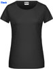 immagine aggiuntiva 4- Maglietta T-Shirt Organica Ecosostenibile maniche corte Donna James & Nicholson girocollo con cuciture laterali etichetta strappabile Ladies Basic-T JN8007 600JN1D E3Ssport.it Stampa RicamoE3Ssport  E3S