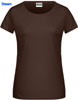 immagine aggiuntiva 6- Maglietta T-Shirt Organica Ecosostenibile maniche corte Donna James & Nicholson girocollo con cuciture laterali etichetta strappabile Ladies Basic-T JN8007 600JN1D E3Ssport.it Stampa RicamoE3Ssport  E3S