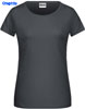 immagine aggiuntiva 17- Maglietta T-Shirt Organica Ecosostenibile maniche corte Donna James & Nicholson girocollo con cuciture laterali etichetta strappabile Ladies Basic-T JN8007 600JN1D E3Ssport.it Stampa RicamoE3Ssport  E3S