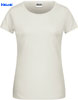 immagine aggiuntiva 25- Maglietta T-Shirt Organica Ecosostenibile maniche corte Donna James & Nicholson girocollo con cuciture laterali etichetta strappabile Ladies Basic-T JN8007 600JN1D E3Ssport.it Stampa RicamoE3Ssport  E3S