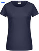 immagine aggiuntiva 26- Maglietta T-Shirt Organica Ecosostenibile maniche corte Donna James & Nicholson girocollo con cuciture laterali etichetta strappabile Ladies Basic-T JN8007 600JN1D E3Ssport.it Stampa RicamoE3Ssport  E3S