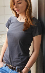 T-Shirt Maglietta cotone organico J&N JN8007 manica corta donna 600JN1D