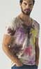 Maglietta t-shirt Tie-Dye Rock and Roll RnR12 Ynez scollo V 600NR1A E3Ssport  E3S