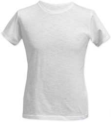 T-Shirt tessuto fiammato slub Pensacola donna 600PC2D